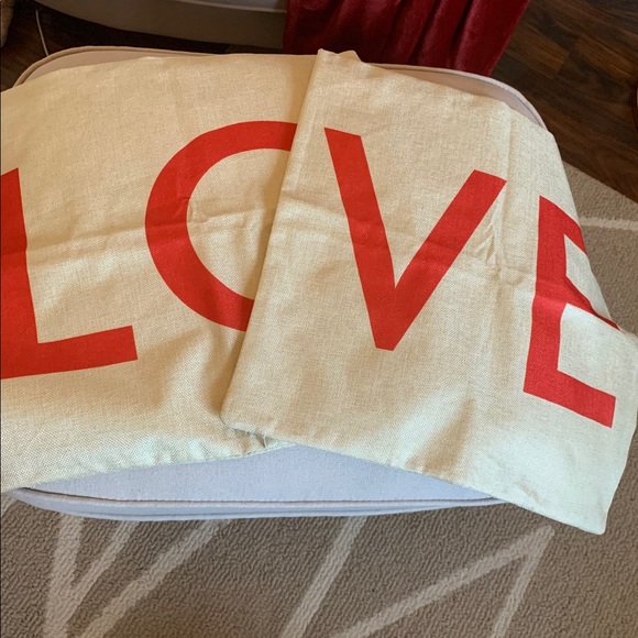“LOVE” Accent Pillow Cases - Picture 3 of 8